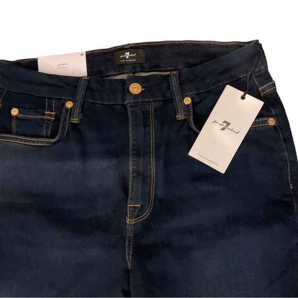 7 For All Mankind Slim Illusion Luxe Size 29 - Picture 4 of 7